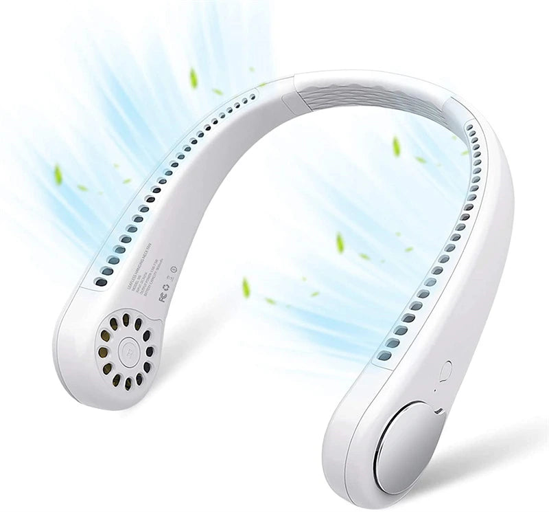 Portable Bladeless Hanging Rechargeable Neck Fan