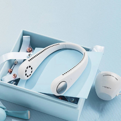 Portable Bladeless Hanging Rechargeable Neck Fan
