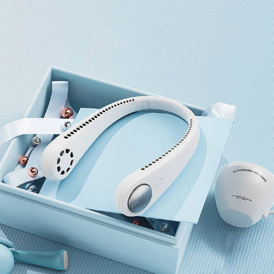 Portable Bladeless Hanging Rechargeable Neck Fan