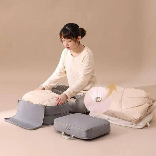 Travel Compression Storage Bags – Space-Saving Vacuum Bags for Clothes, Organize & Pack with Ease