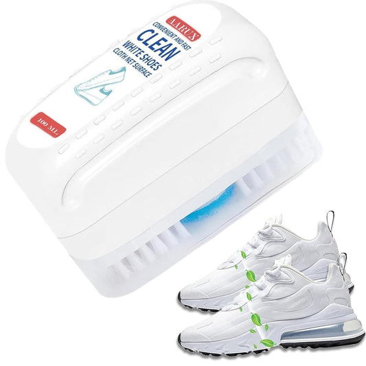 2-in-1 Shoe Cleaner Brush Kit – Includes Premium Brush & Microfiber Cloth for Effortless Shoe Care